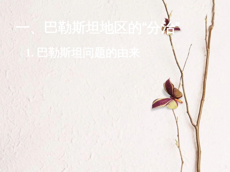 九年级历史下册 第六单元 第16课 中东地区的矛盾和冲突课件1 岳麓版[共62页]_第3页