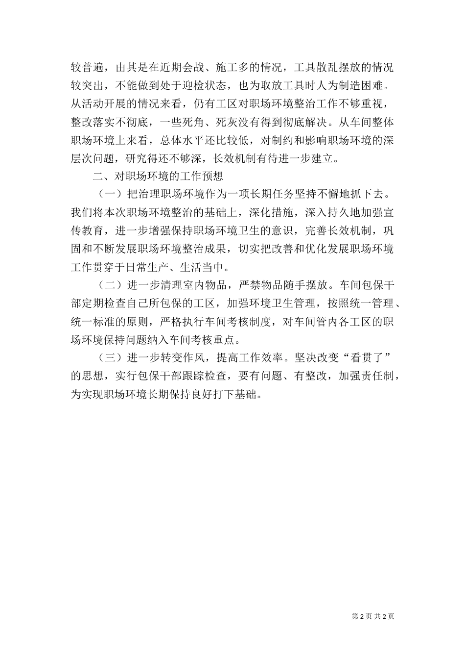 环境整治工作总结（四）_第2页