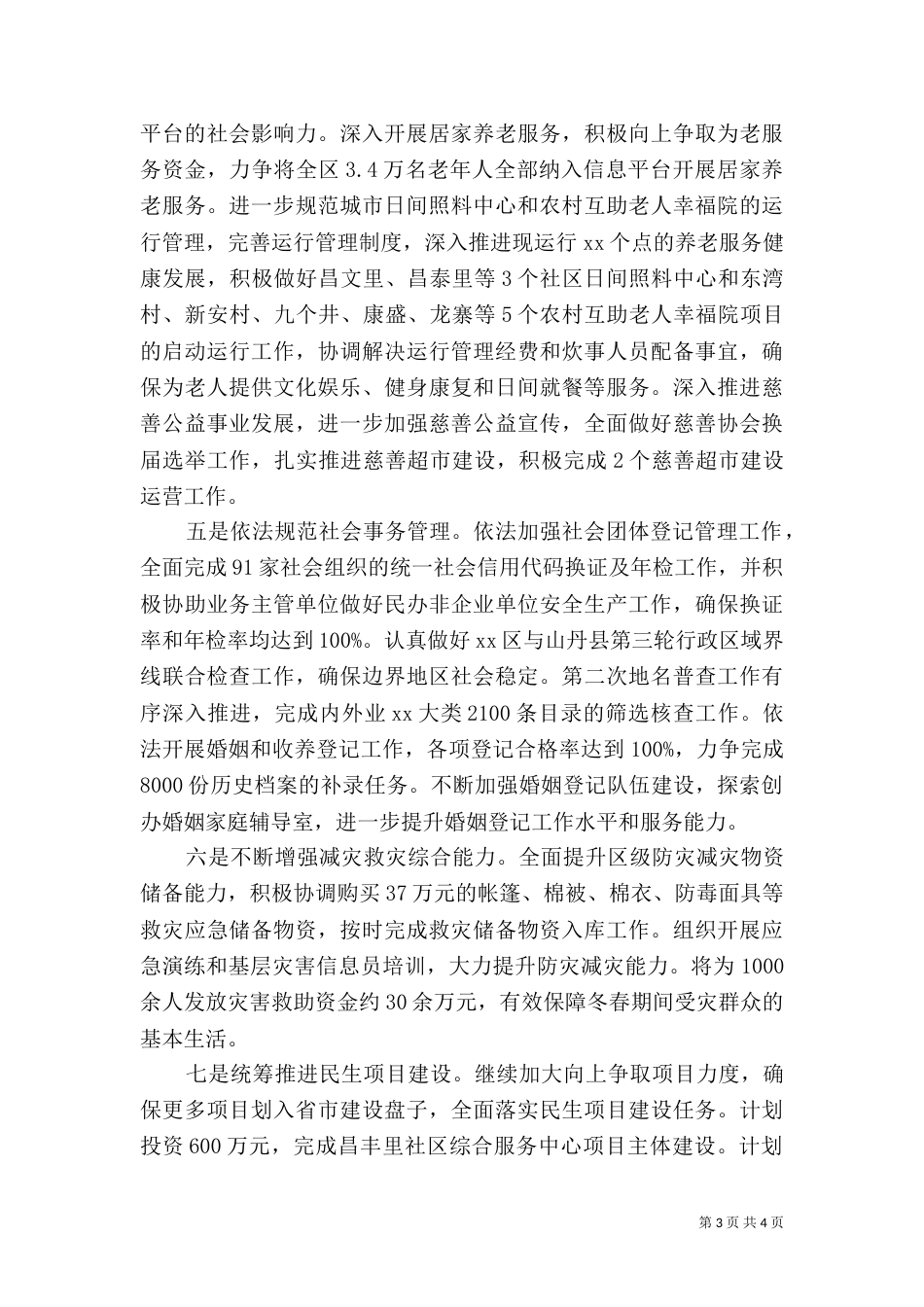 民政局 2021年重点工作任务_第3页