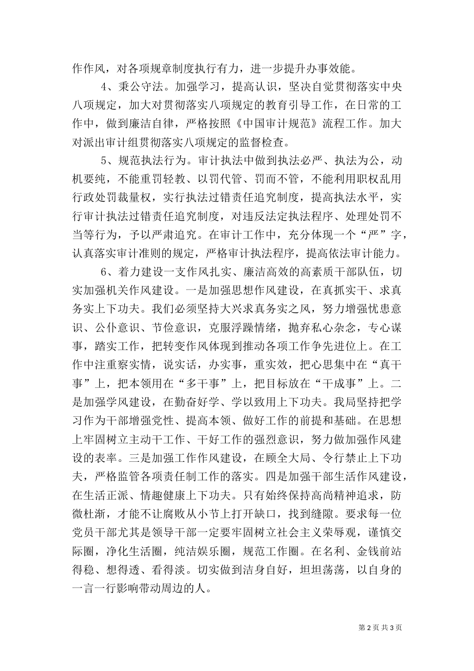 审计局中梗阻专项整治工作总结（一）_第2页