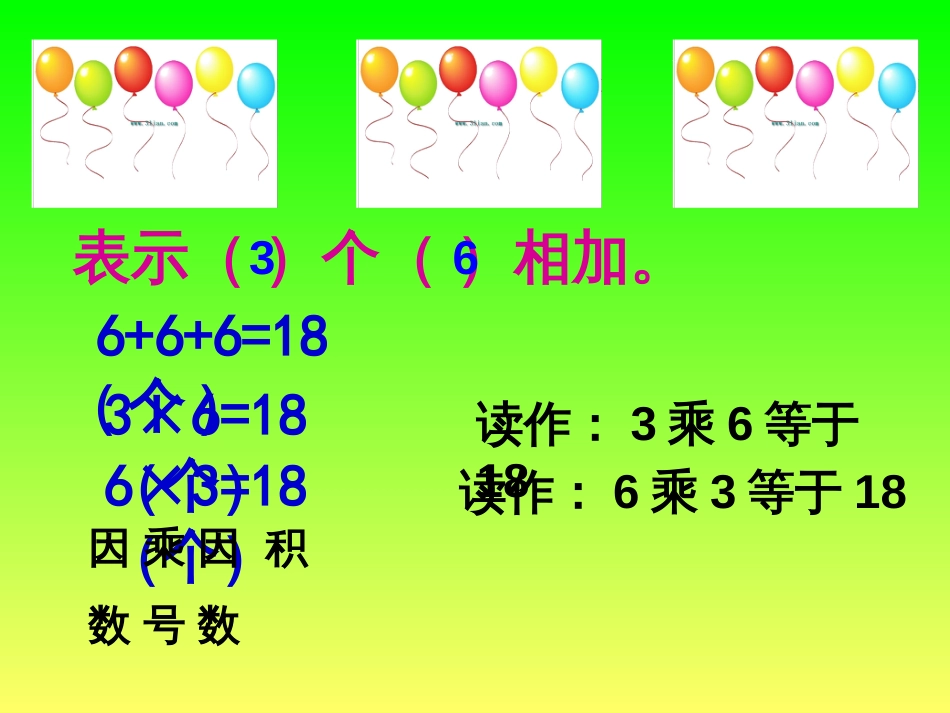 《乘法的初步认识》复习课[14页]_第2页