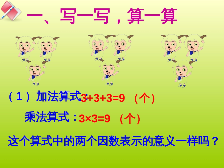 《乘法的初步认识》复习课[14页]_第3页