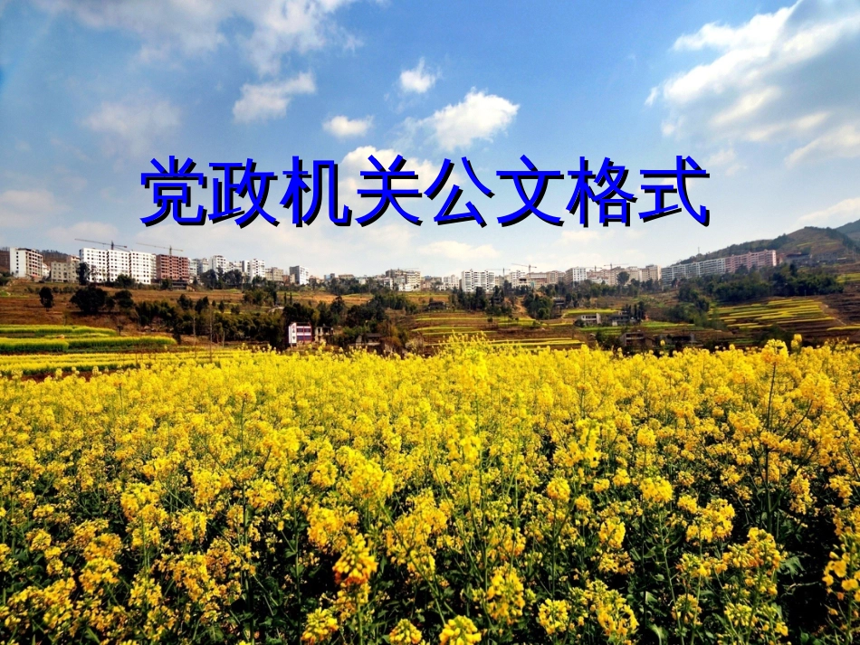 《党政机关公文格式》解读(可编辑)_第1页