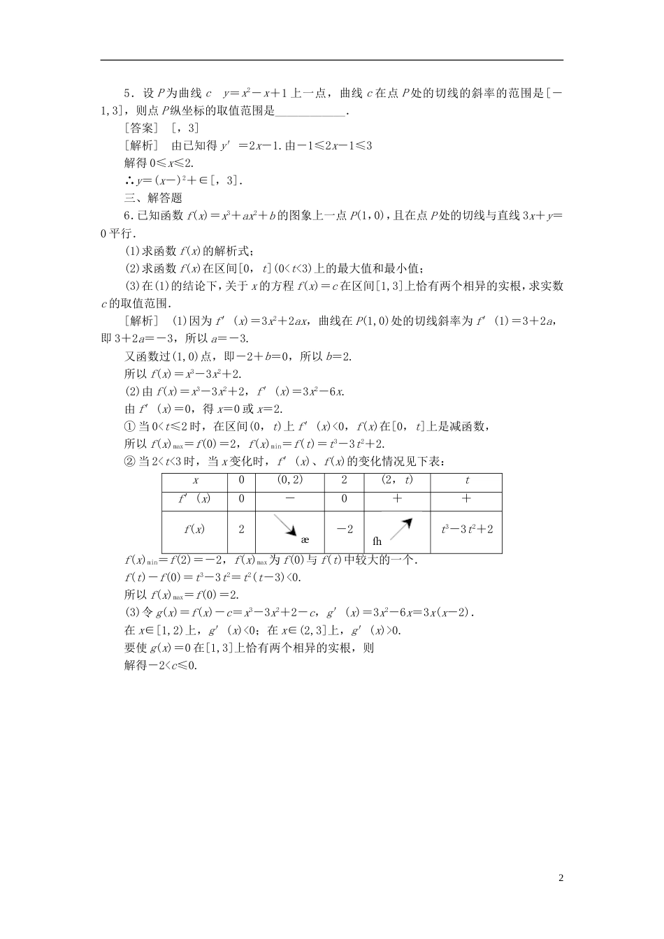 【成才之路】高中数学 第1章 章末归纳总结 新人教B版选修22_第2页