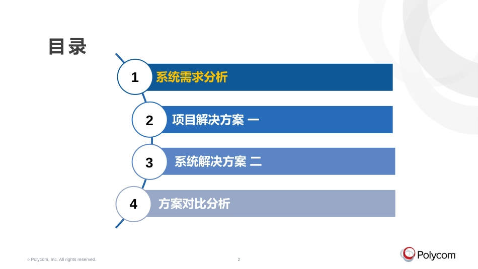 polycom视频会议系统解决方案2016_第2页