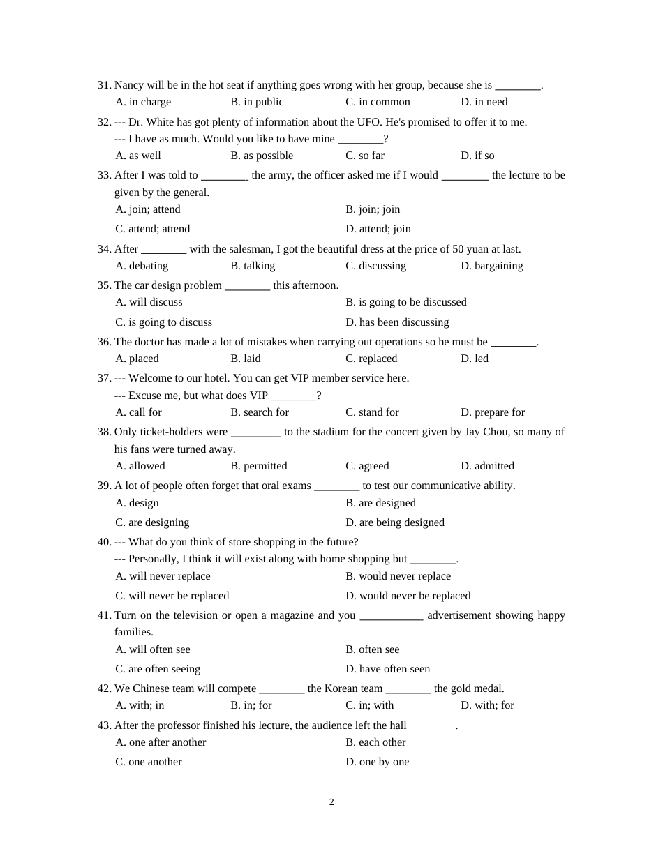 Unit2TheOlympicGames单元练习[6页]_第2页
