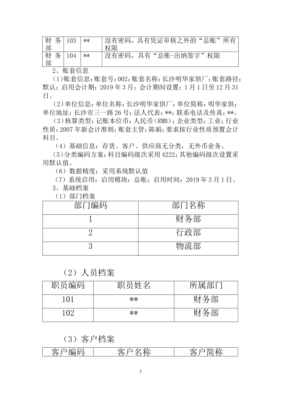 会计电算化技能抽考试卷(第五卷)_第2页