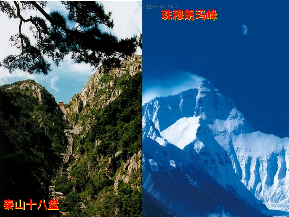 第六章第一节地形特征和主要地形区的分布_第1页
