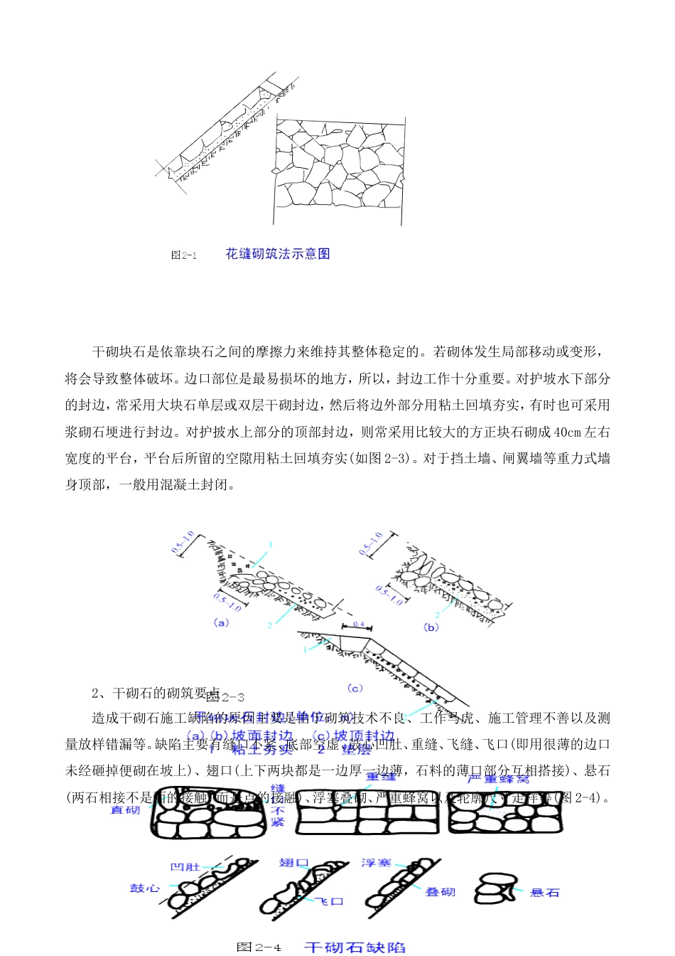 干砌块石施工[3页]_第2页