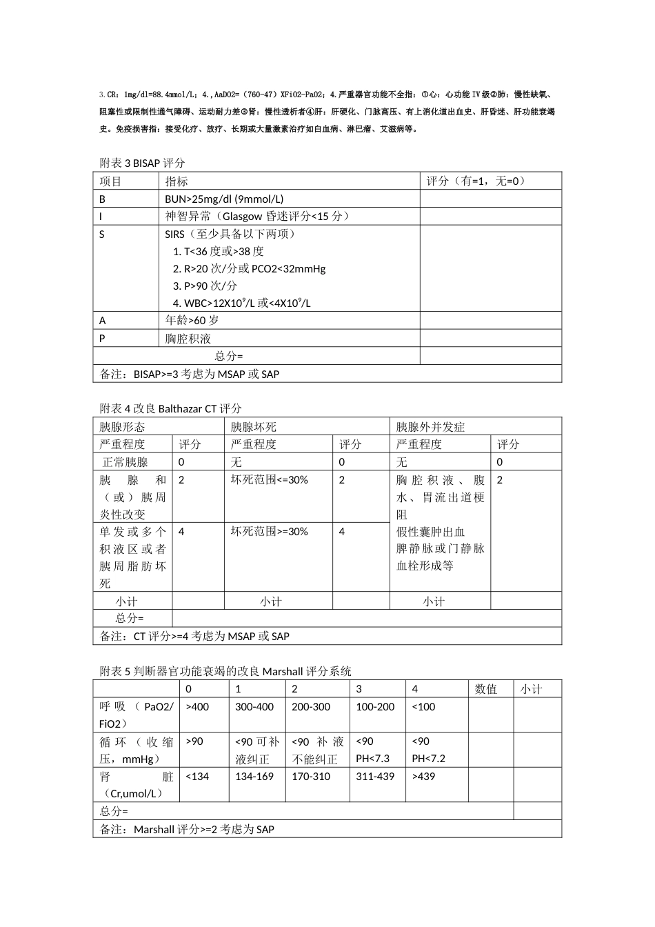 急性胰腺炎评分表_第2页