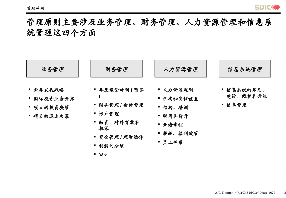 科尔尼《国家开发投资公司子公司改革方案(管理层)》_第3页