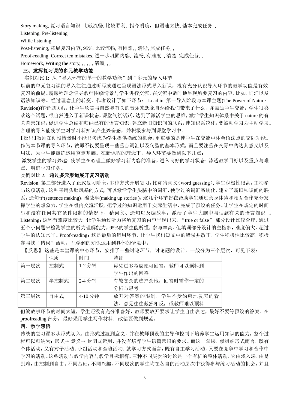 如何上好英语单元复习课[6页]_第3页
