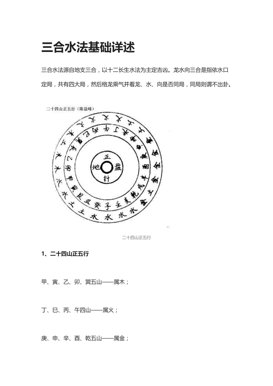 三合水法基础详述[16页]_第1页