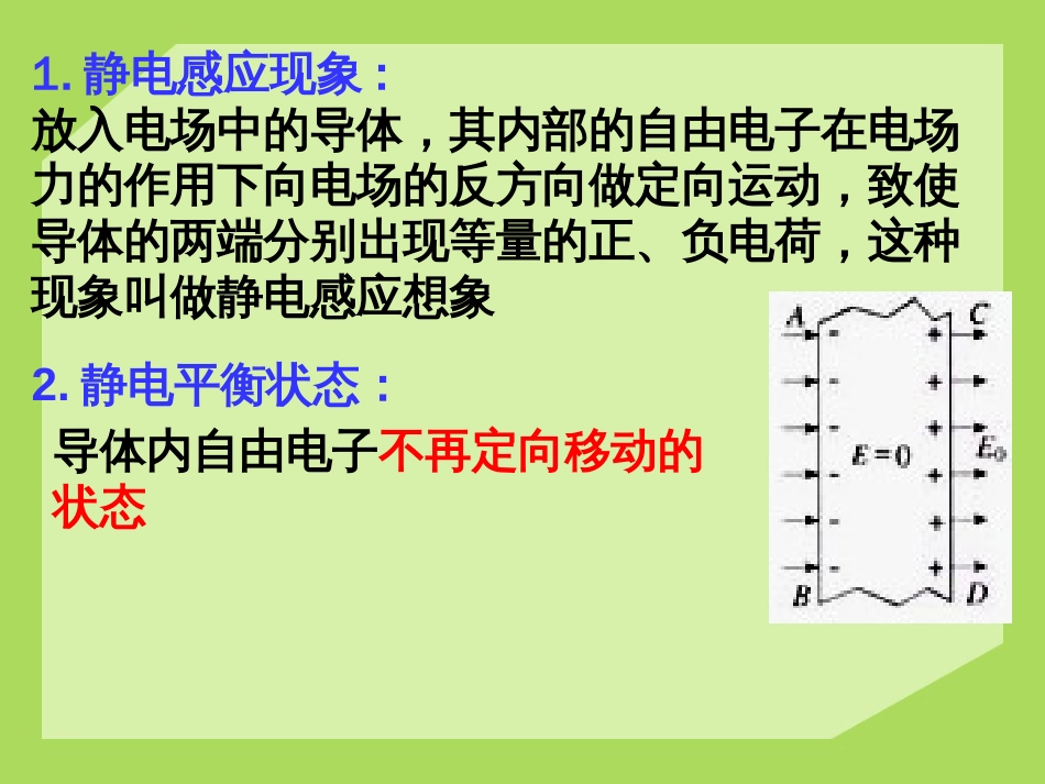 选修31的1.7静电平衡_第3页