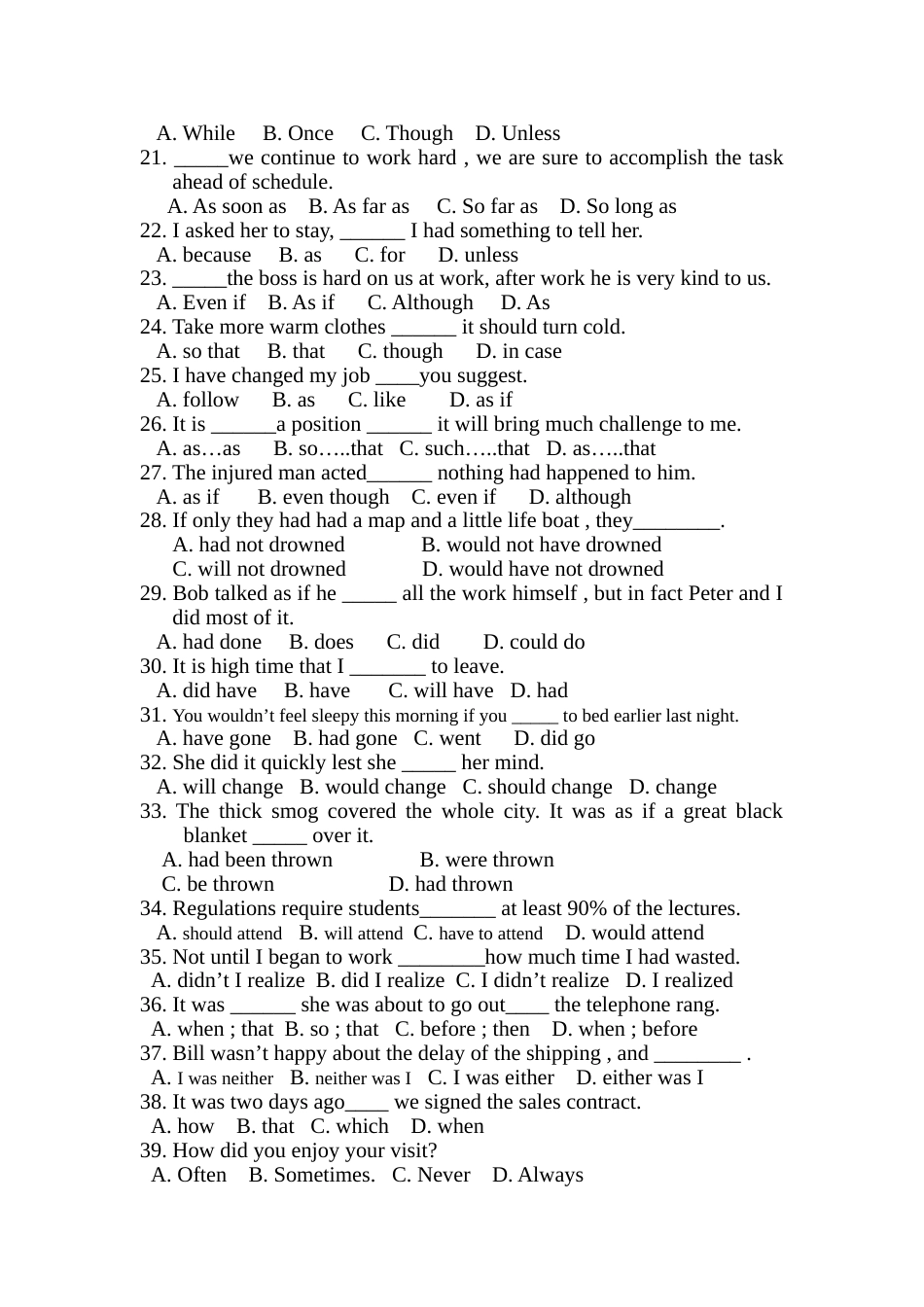 英语复习[6页]_第2页