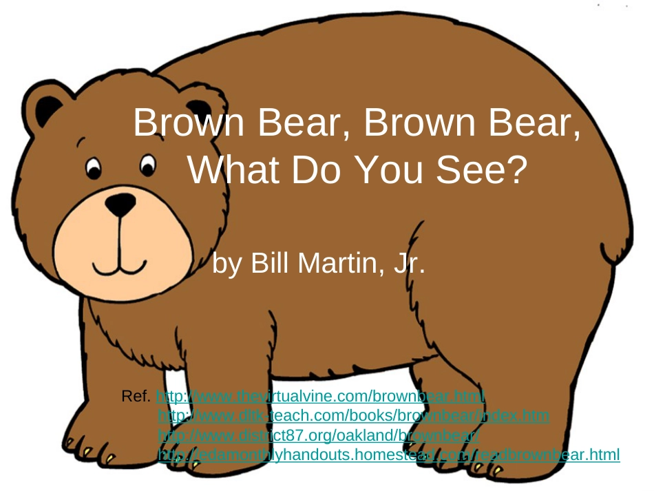 英语绘本brownbearwhatdoyousee[42页]_第1页