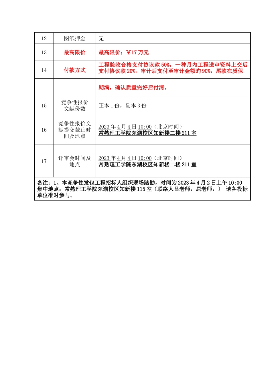 东湖校区学生一条街屋面防水及外墙涂料修补工程_第3页