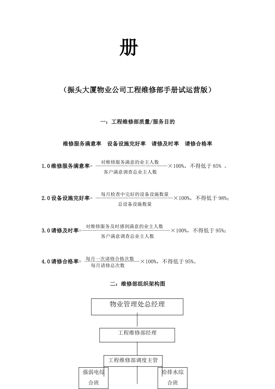 物业工程部维修注意事项_第2页