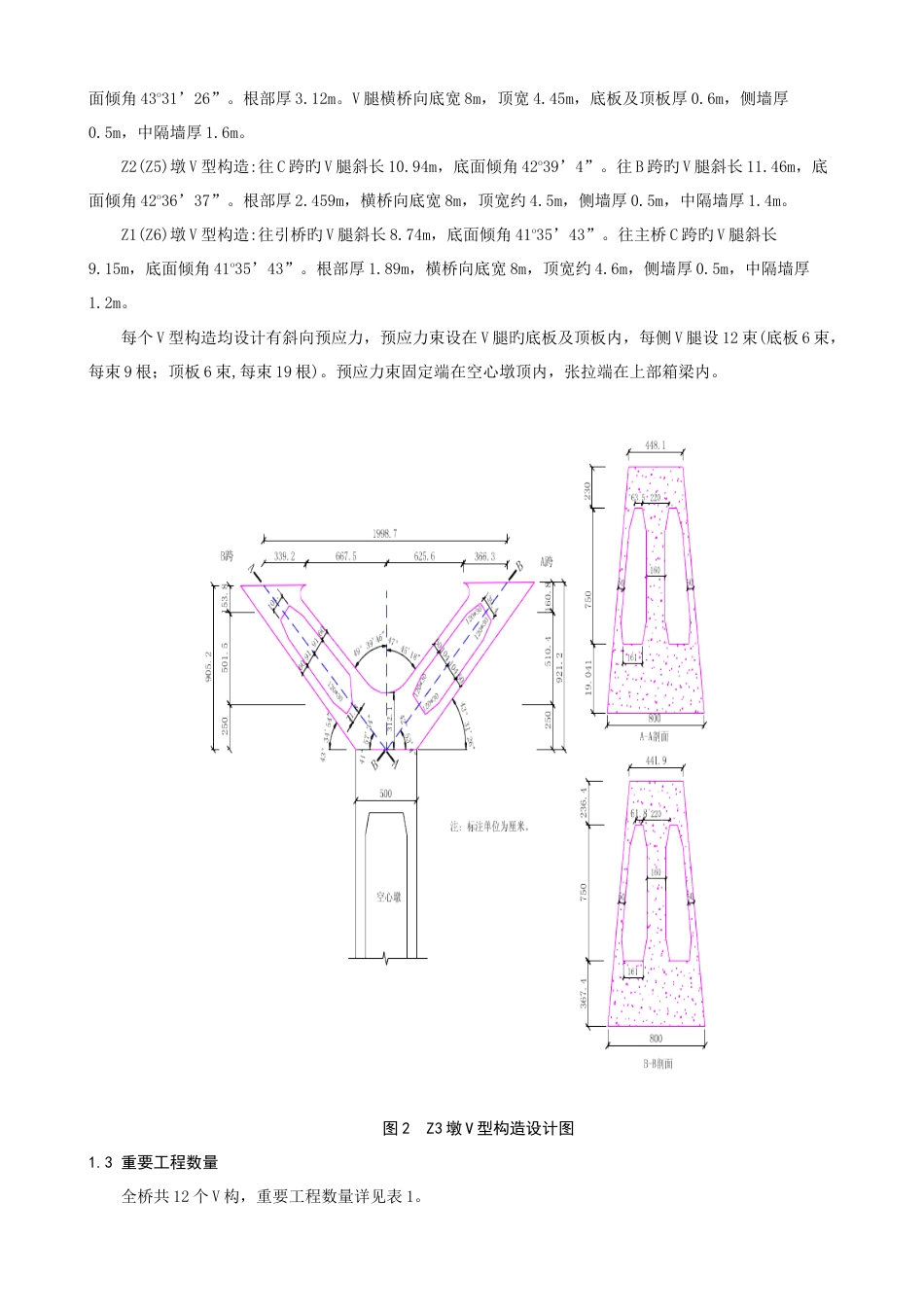 空心薄壁梯形变截面预应力型结构施工技术2_第2页