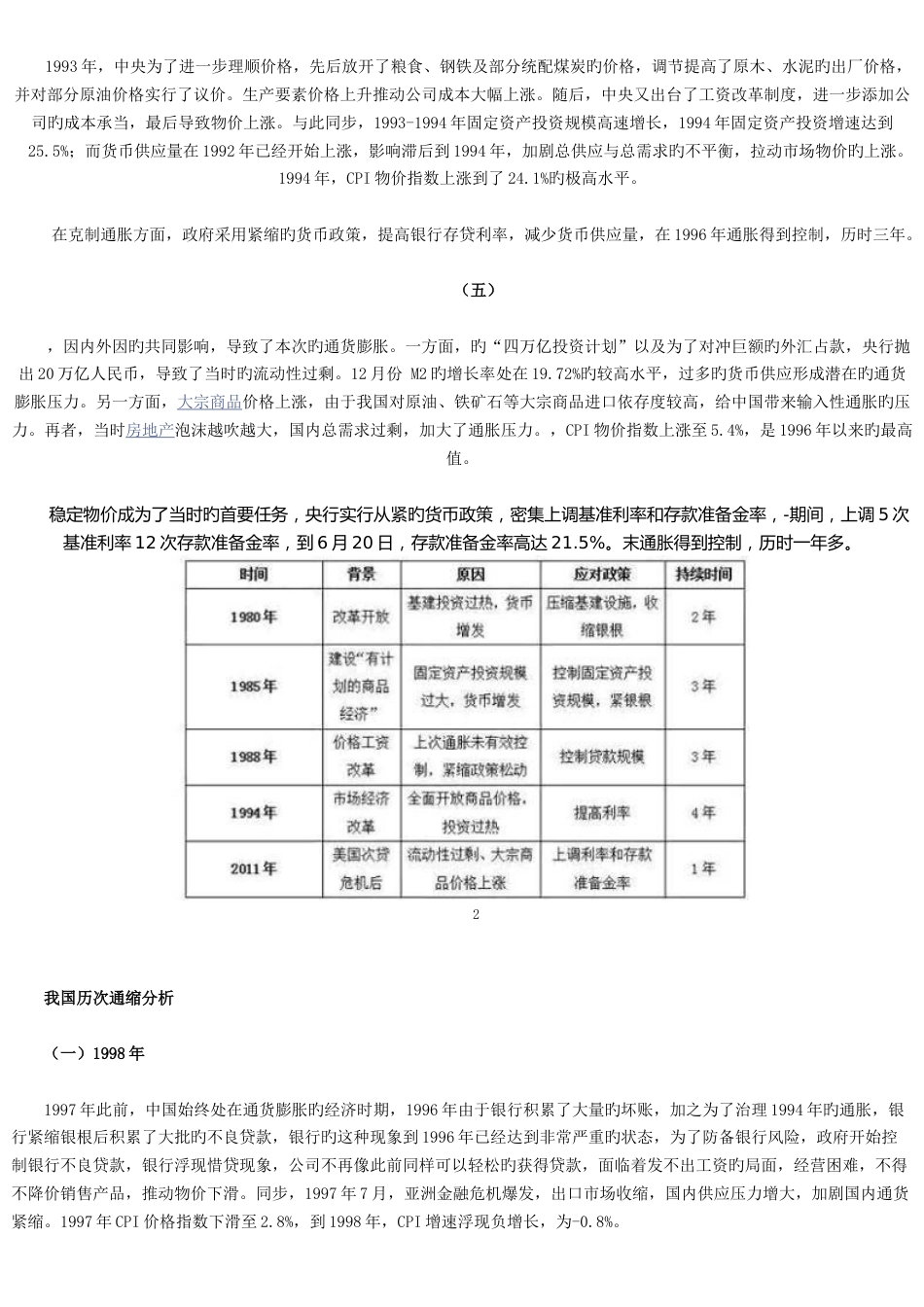 中国历次通胀通缩看逃不掉的经济周期_第3页