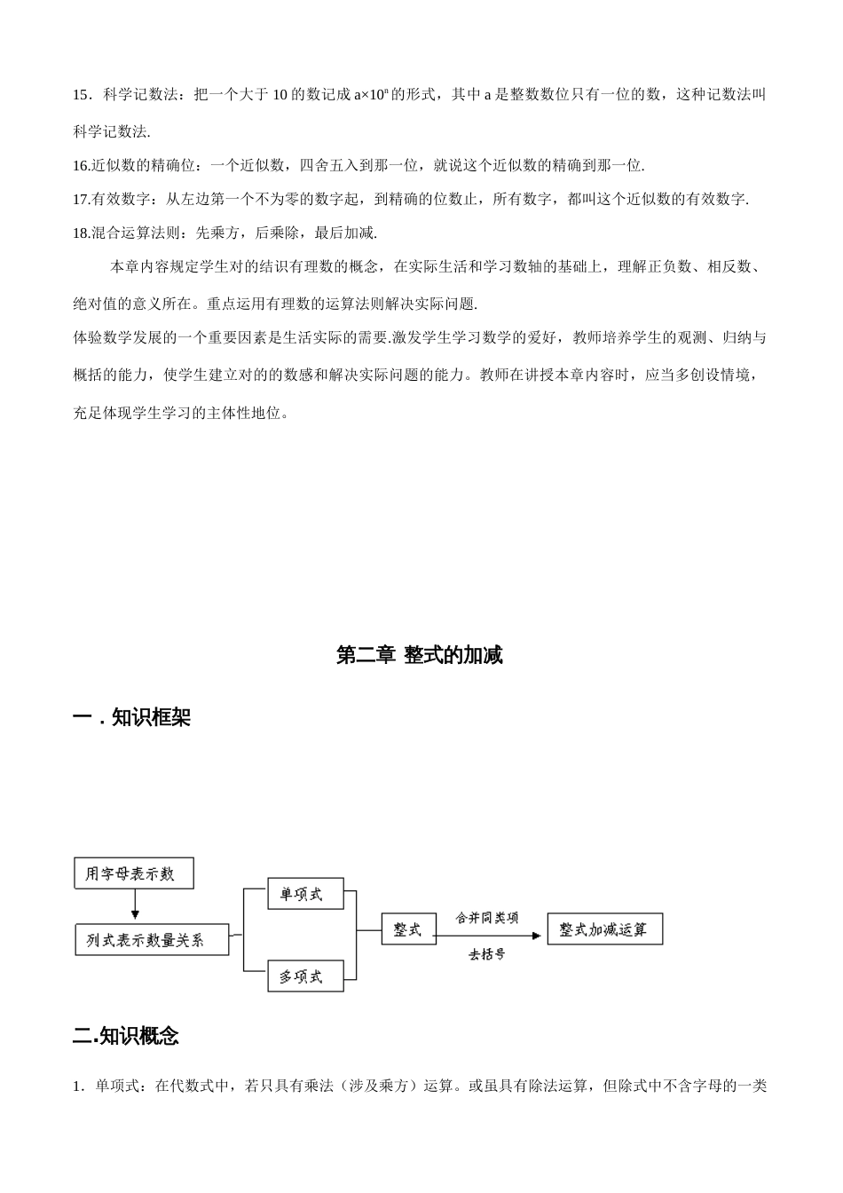 2023年初中数学知识点完美总结版_第3页