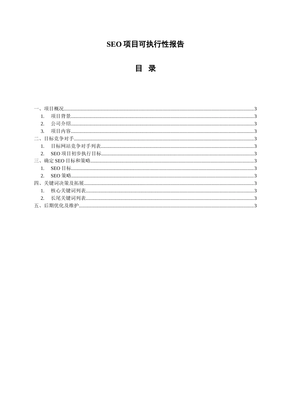 SEO项目可执行性报告_第2页