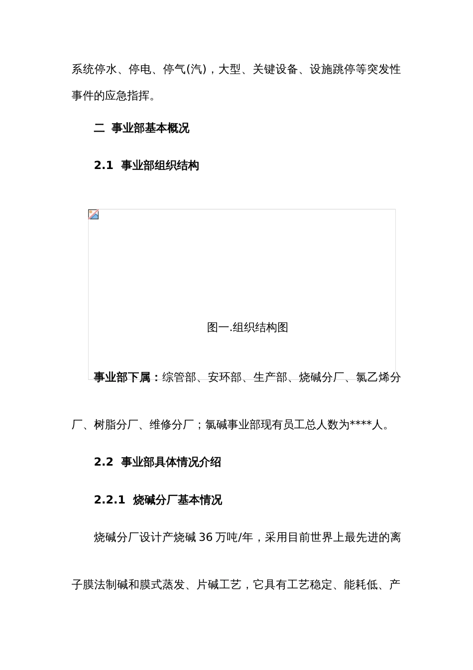 2022年氯碱化工企业生产调度指挥应急预案_第2页