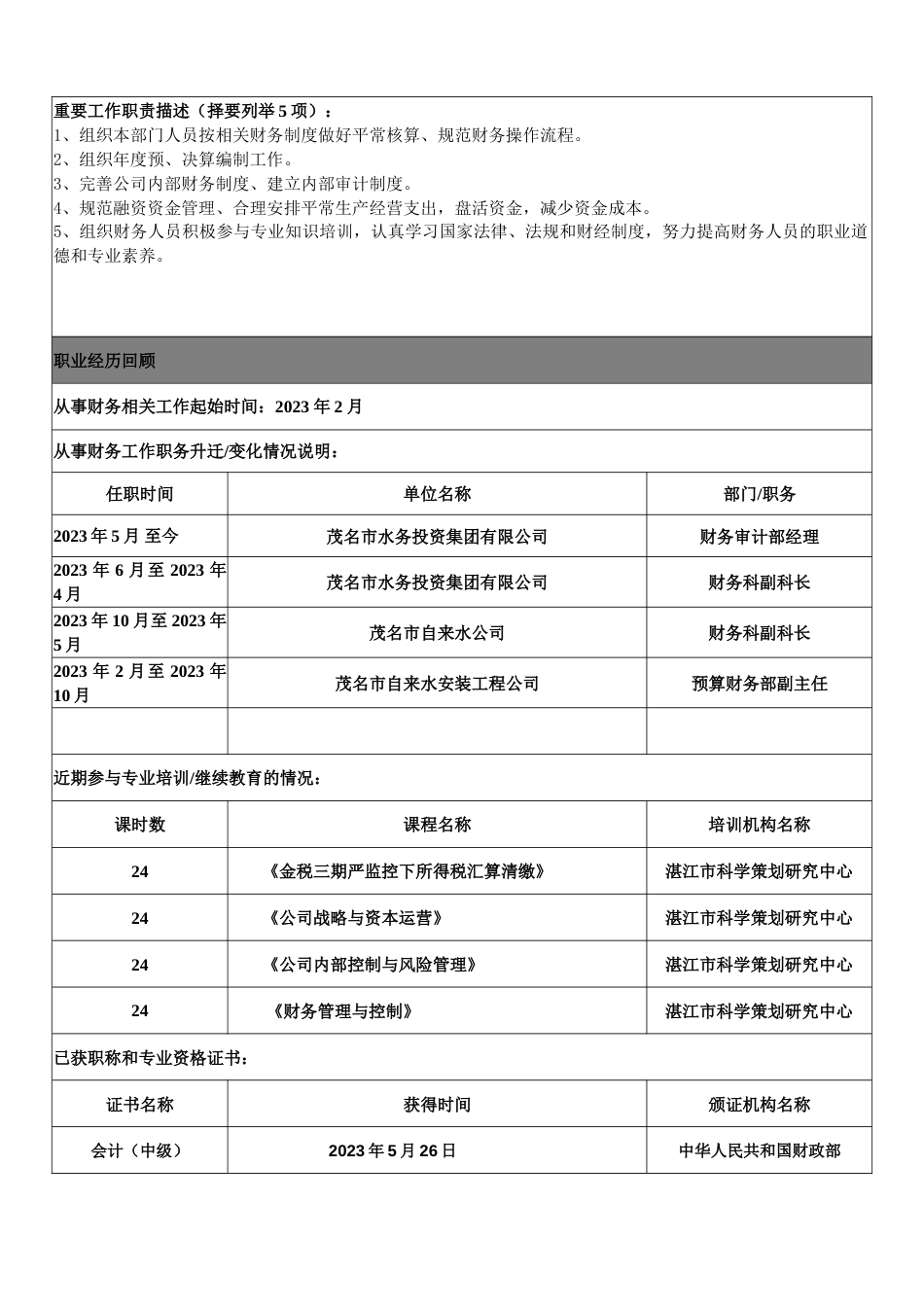 何文秀cfo能力综合评估表格_第2页