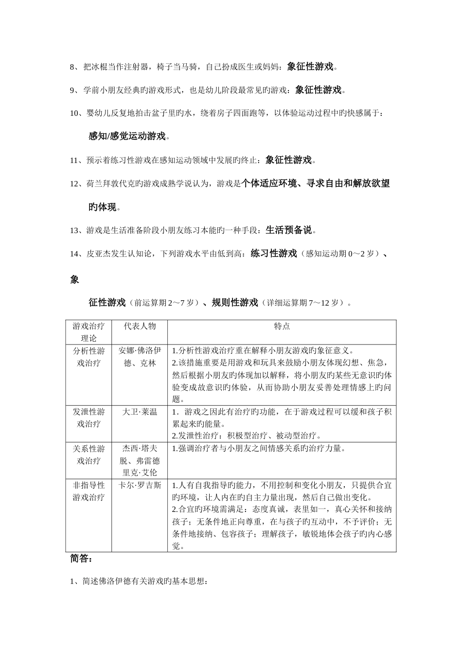 2023年自考必过学前游戏论_第3页