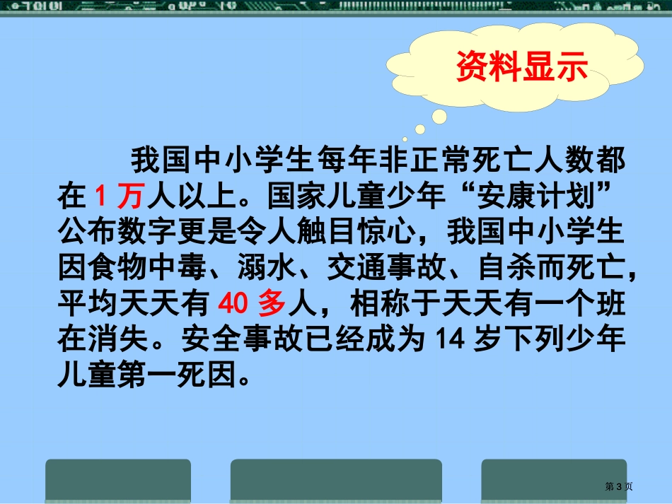 学会自护主题班会市公开课金奖市赛课一等奖课件_第3页