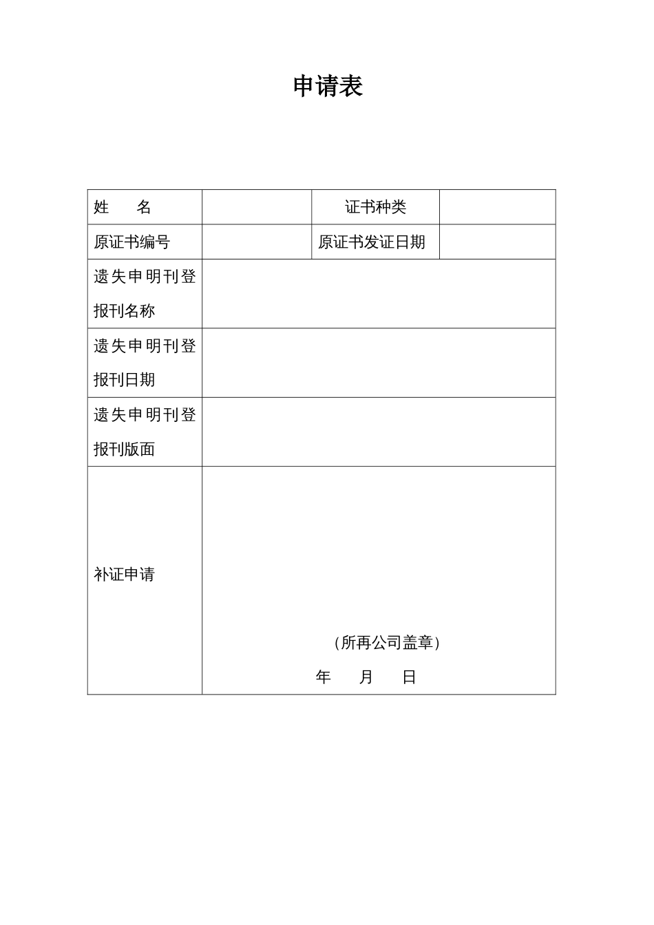 建筑施工企业三类人员安全生产考核合格证变更申请表_第2页