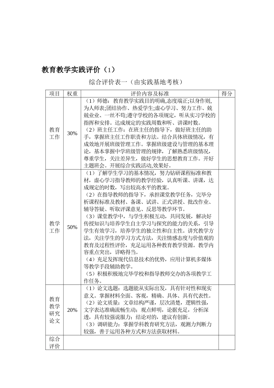 2023年教师资格证实践手册完整填写版吐血整理_第3页