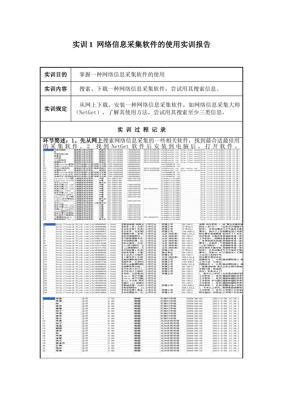 网络信息采集实训报告_第2页