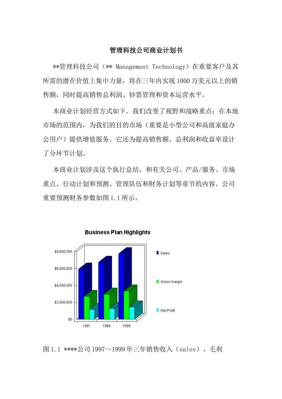 管理科技公司商业计划书_第1页