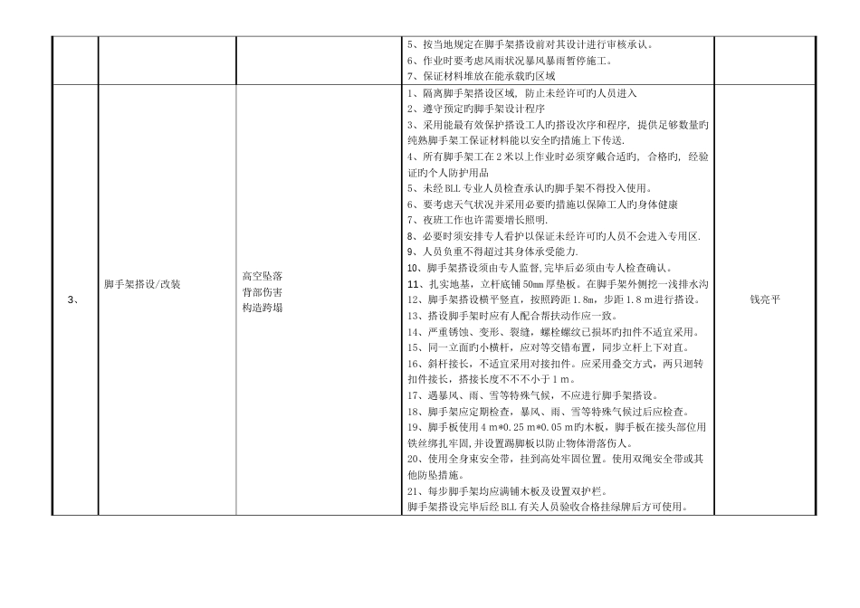 脚手架搭设安全施工方案_第2页