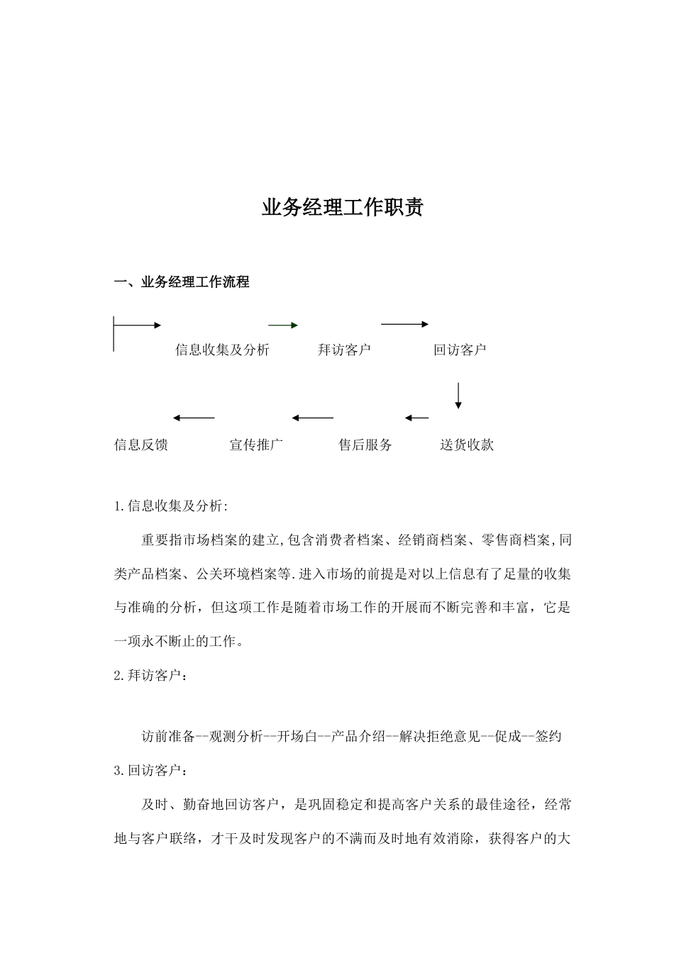 业务经理工作流程_第2页