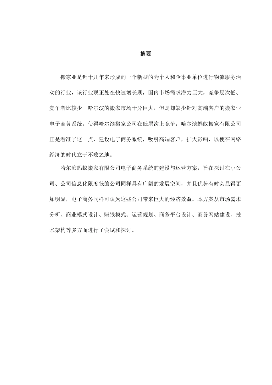 电子商务系统建设与运营方案_第2页