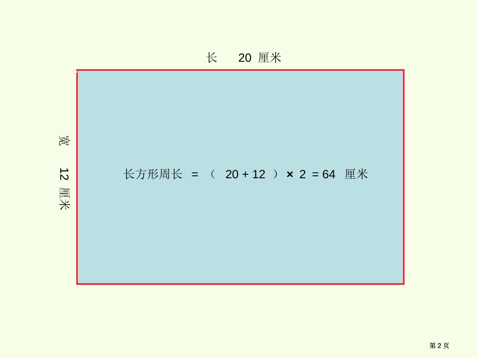 人教版数学十一册圆的周长市公开课金奖市赛课一等奖课件_第2页