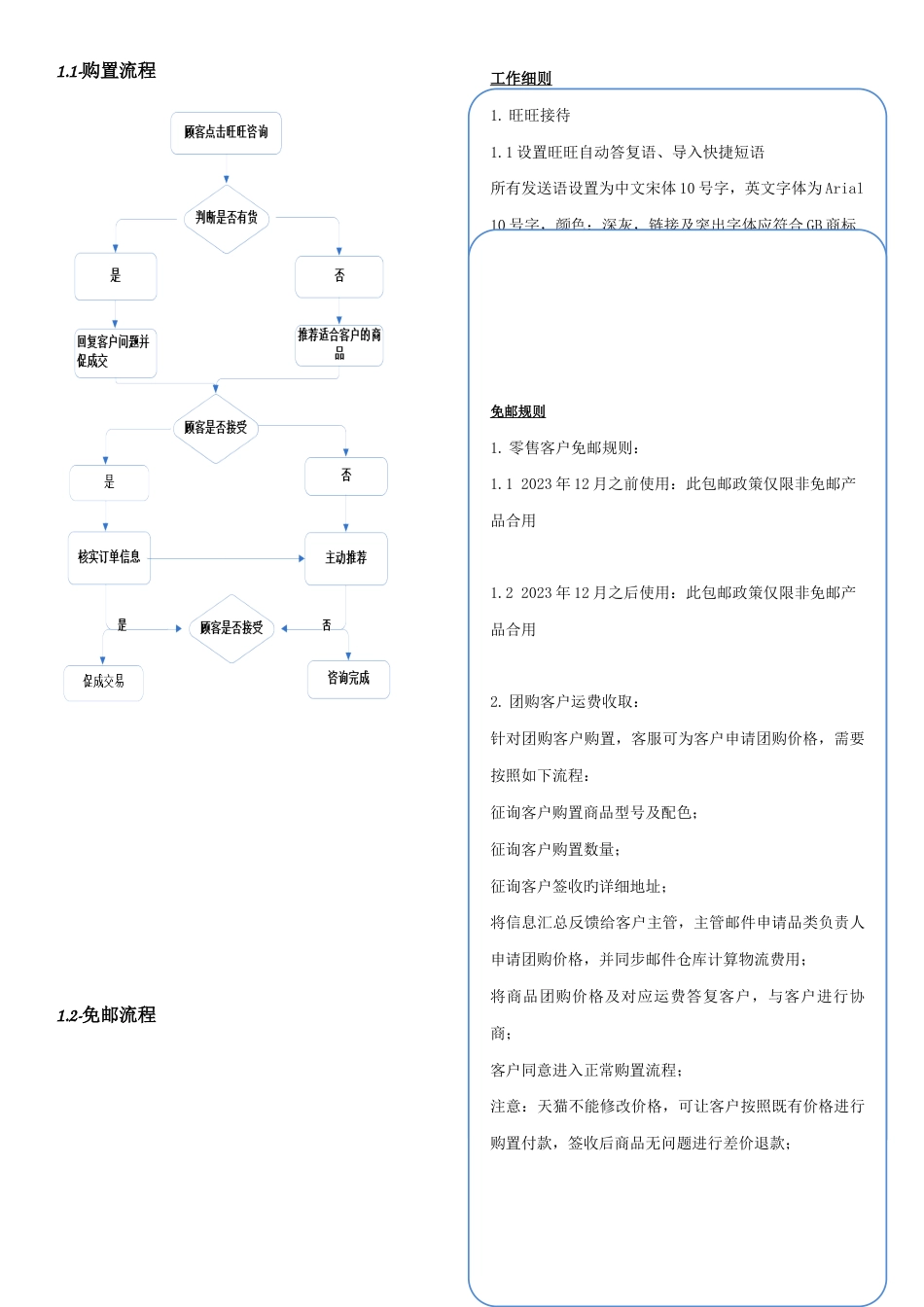 电商售前售中售后问题处理流程及话术_第3页