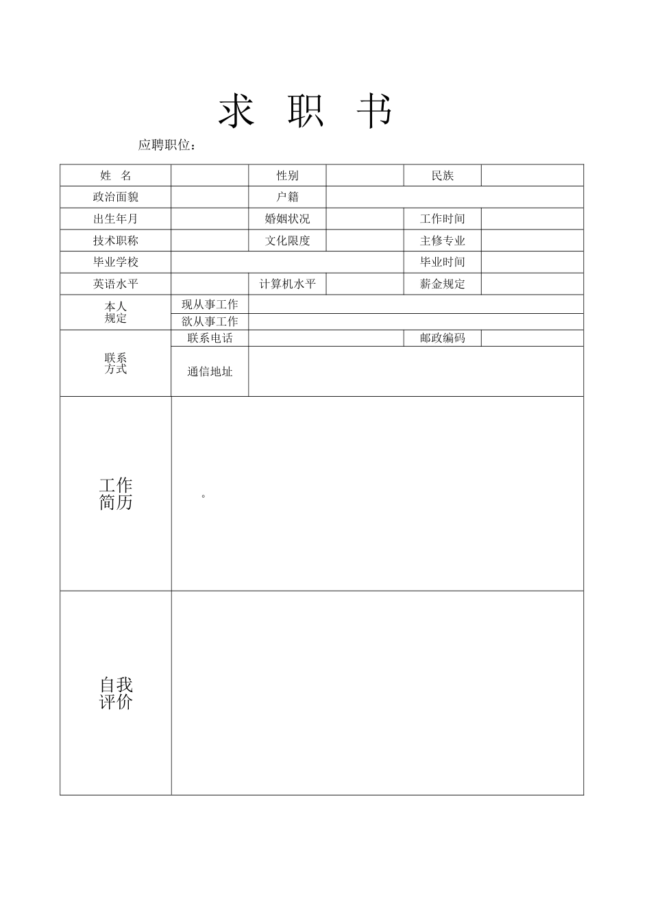 个人简历点评_第2页