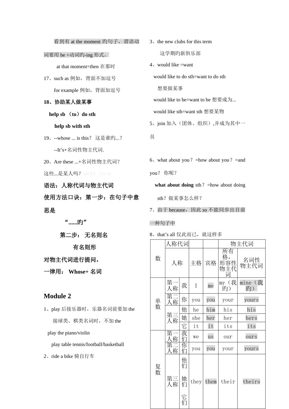 2023年外研新版英语七年级下册知识点总结无误易错词_第2页