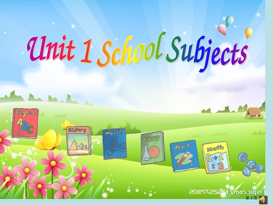 unit1schoolsubjects公开课获奖课件_第2页