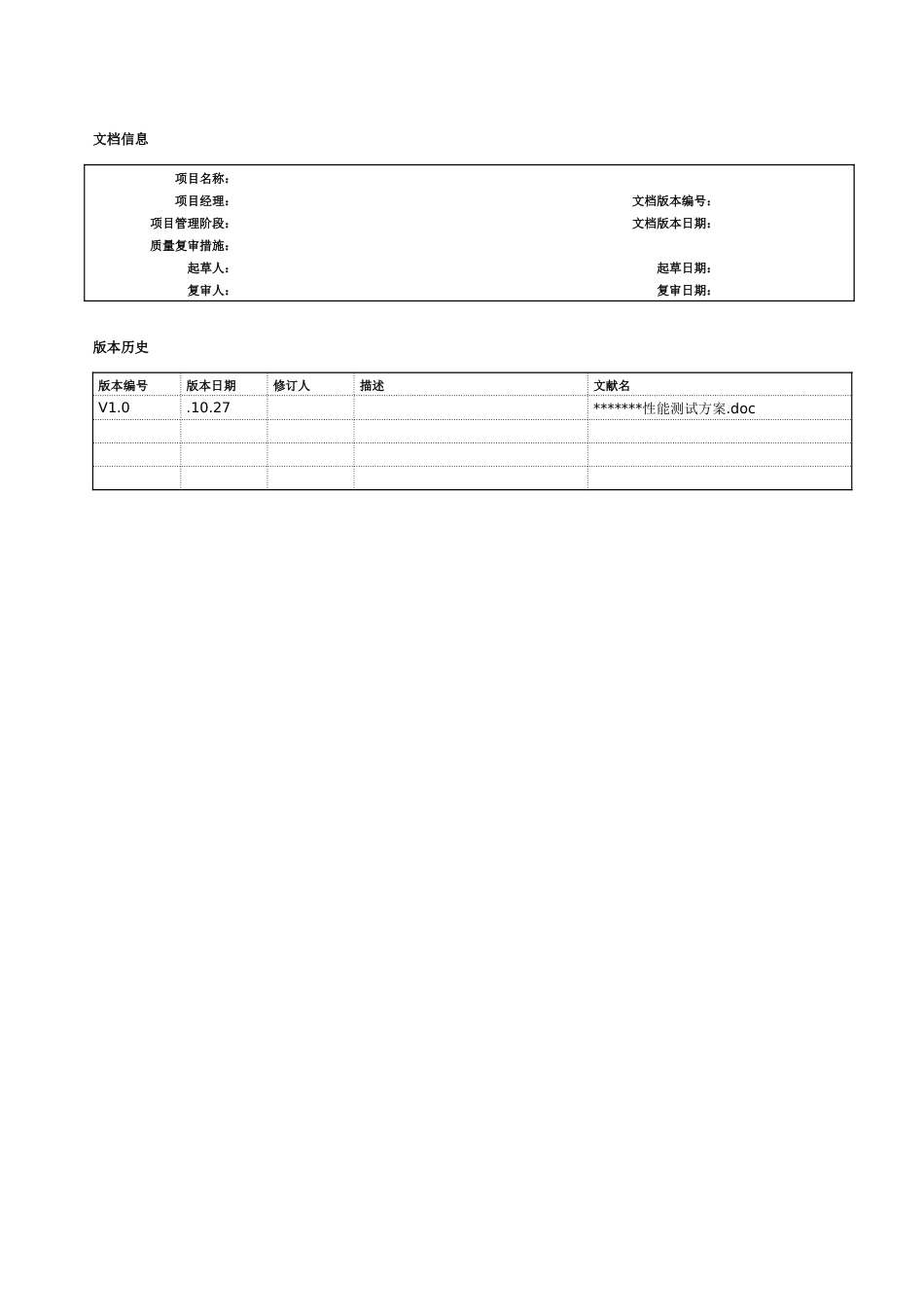 系统标准接口性能测试方案模板_第2页