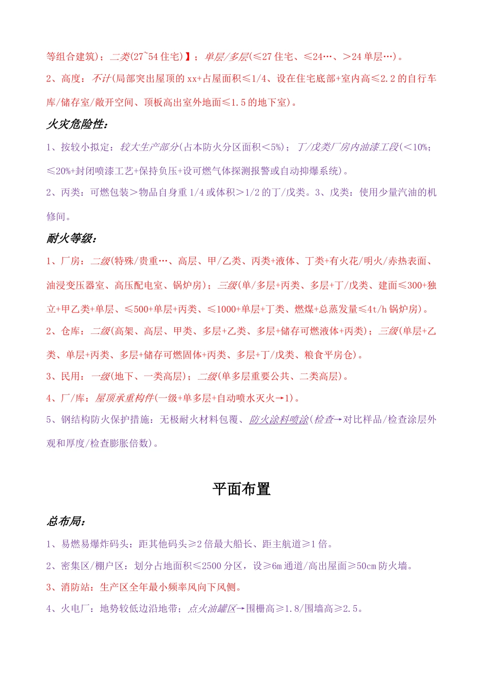 一级消防工程师综合能力考点整理最终版_第2页