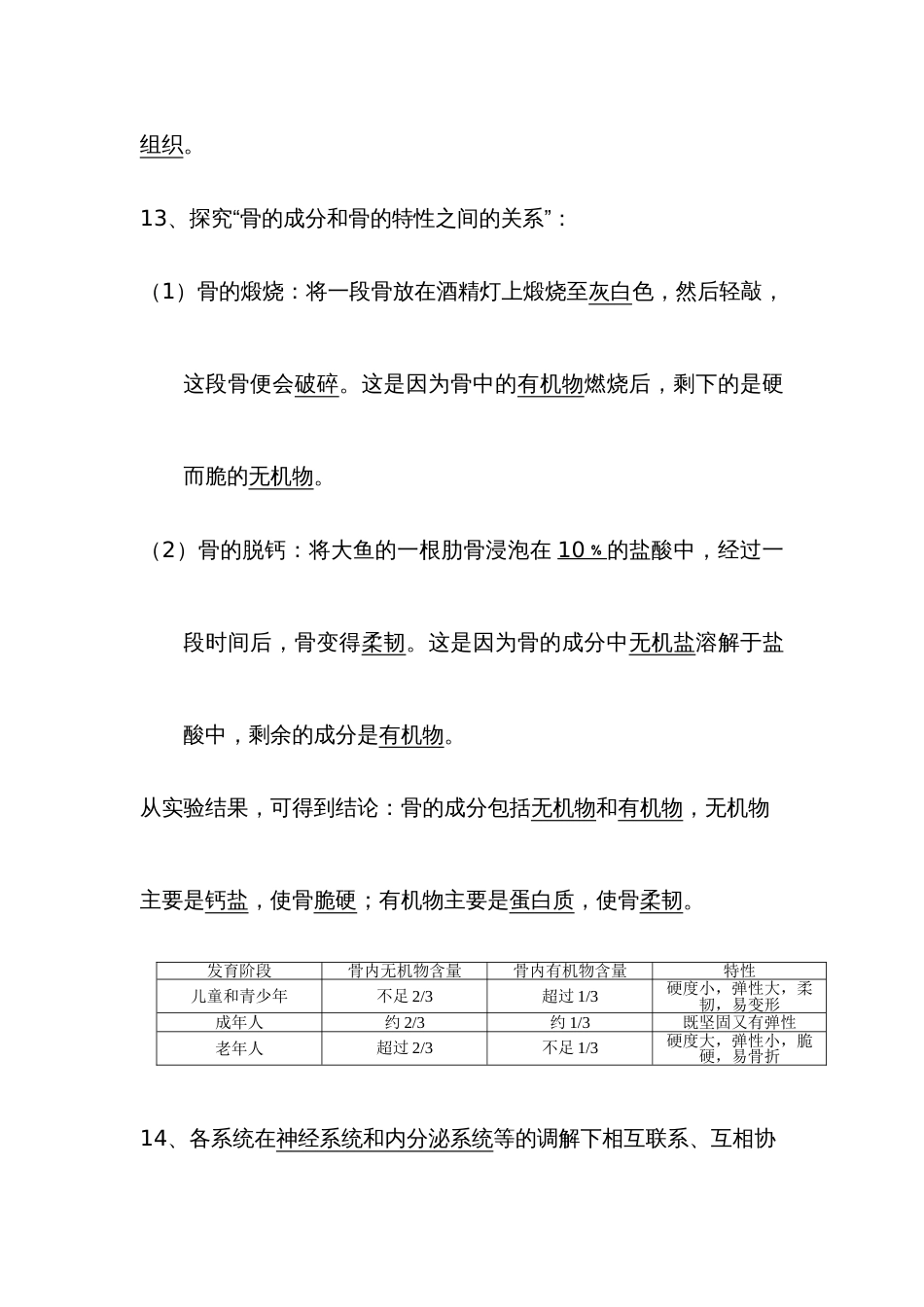 2022年苏教版七年级下全册生物复习资料_第3页