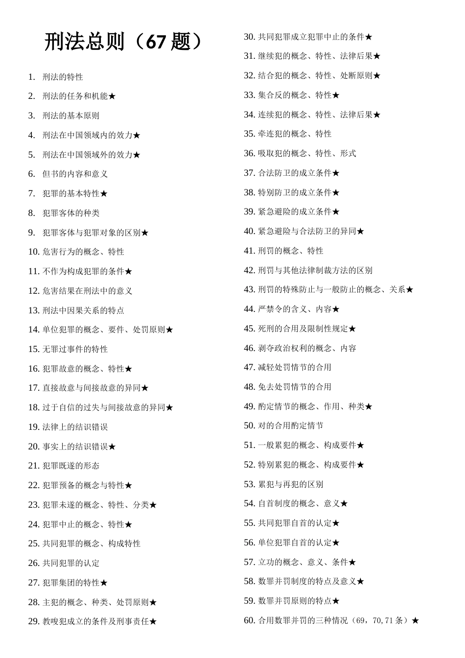 2023年法律硕士考试分析背诵知识点_第1页