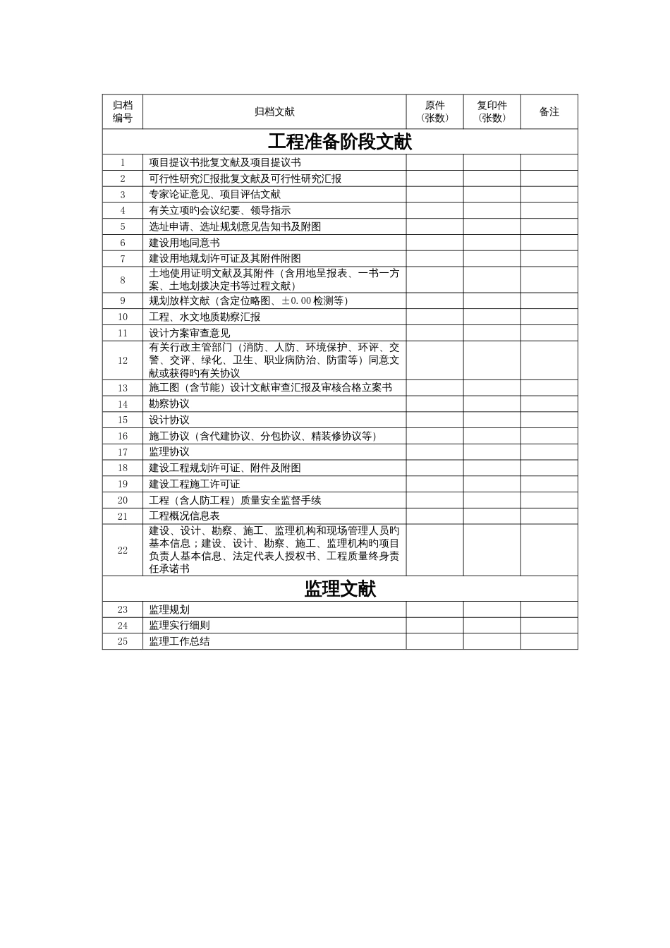 杭州市建筑工程档案移交书_第3页