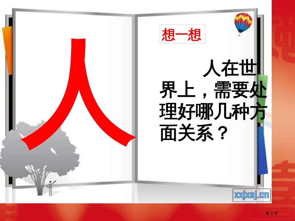 思想品德八年级上册第九课第三框平等尊重你我他市公开课金奖市赛课一等奖课件_第2页