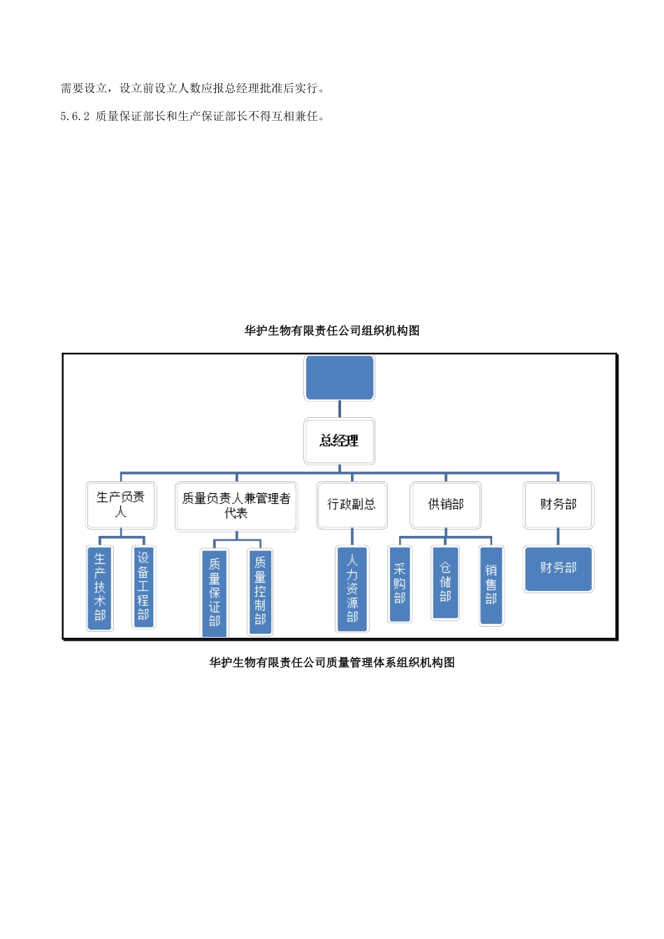 公司组织机构图及各岗位职责权限_第2页