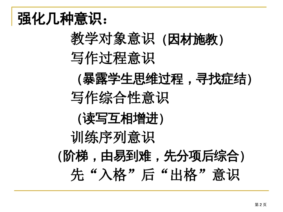 议论文再认识与写作教学要点ppt课件市公开课金奖市赛课一等奖课件_第2页